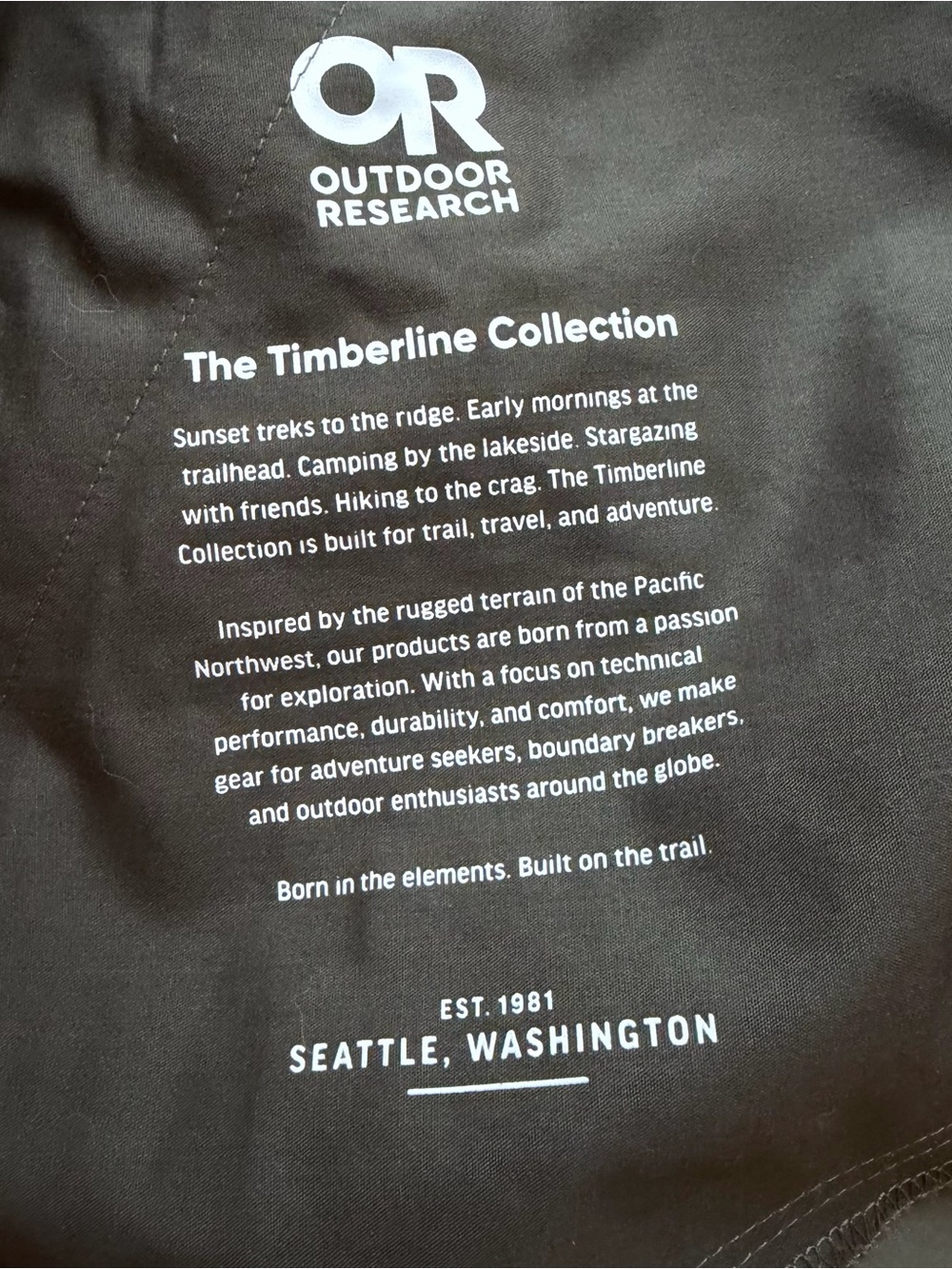 OR Timberline Short - Picture 8 of 10